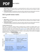 BCG Growth-Share Matrix: Invest in and Which Ones Should Be Divested