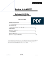 Application Note An-985: Six-Output 600V Mgds Simplify 3-Phase Motor Drives