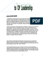 Leadership Theories Project