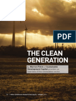 The Clean Generation