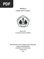 Download Cedera Kepala Berat by Ayu Indria Paramitha SN211875615 doc pdf
