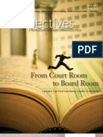 Perspectives Magazine - From Court Room to Board Room - Article