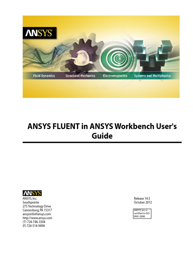 ANSYS Fluent in ANSYS Workbench User's Guide PDF | PDF ...
