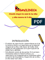 Historia Clinica Menores de 5 Años