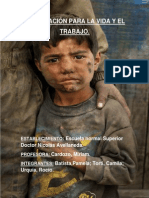 Trabajo Infantil (FORMACION) ...............