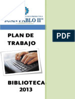 Plan de Trabajo Bibliotecas Virtuales