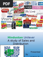 Sales and Distribution - Hindustan Uni Lever