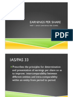 Part 1: Basic Earnings Per Share