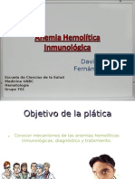 Anemia hemolítica inmunológica