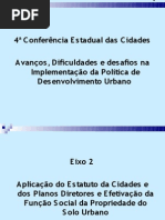 Avanços, dificuldades e desafios a implementação da política de desenvolvimento urbano.pdf