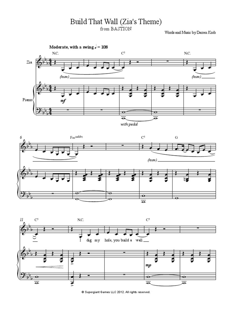 Free asdasd sheet music  Download PDF or print on