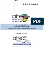 Program AITEC Southern Africa ICT Summit 2014 Portugues