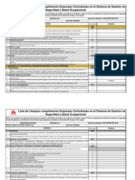 Formato Lista de Chequeo Contratistas F-12