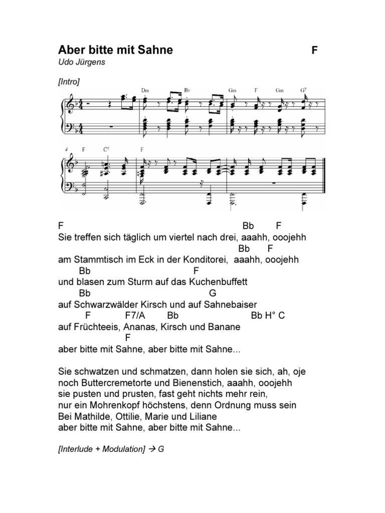 Udo Jürgens Aber Bitte Mit Sahne Download