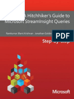 A Hitchiker's Guide To Microsoft StreamInsight Queries