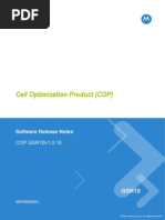 Software Release Notes Cell Optimization Product (COP)GSR10v1.0.10