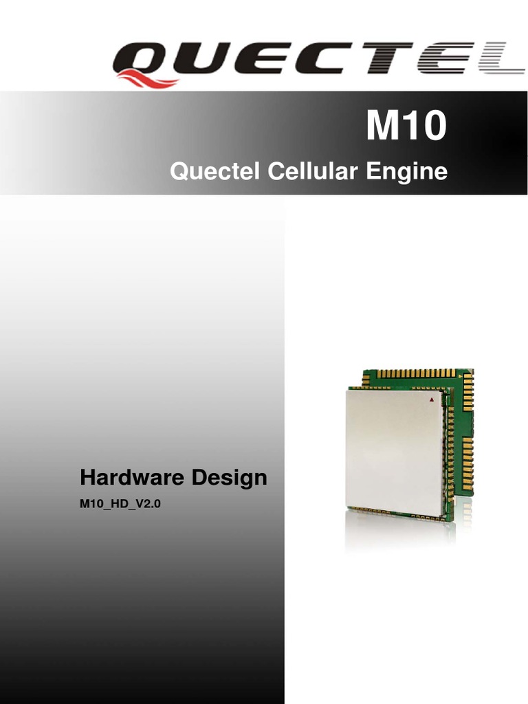 Quectel M10 Datasheet | PDF | General Packet Radio Service | Gsm