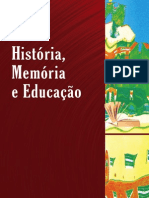 Historia Memoria Educacao
