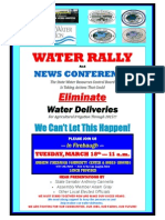 Firebaugh Water Rally -- Flyer 