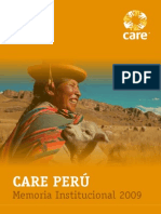 Memoria 2009 Care Peru