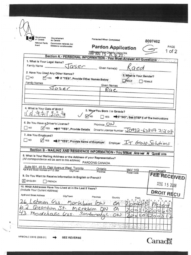 Jaser Pardon | PDF | Pardon | Criminal Record