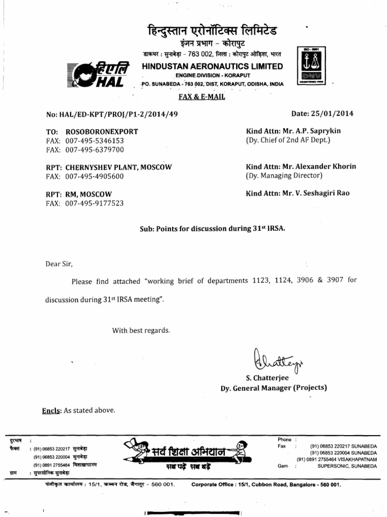 49-Points For Discussion During 31st IRSA | PDF | Technology & Engineering