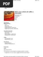 Sabores.sapo.Pt Receita Bolo Com Recheio de Toffee e Cho