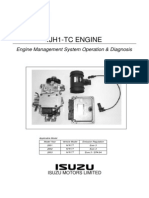 4JH1 TC Engine Electronic Management System in English