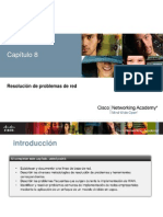 Cap 8 - Resolución de Problemas de Red - Accediendo La WAN - Exploration 4 - MIO PDF