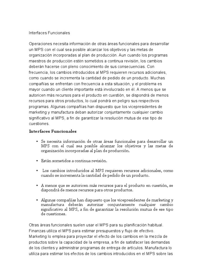 Interfaces Funcionales PDF Optimización Matemática Planificación