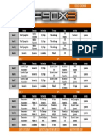 P90X3 Calendar Doubles