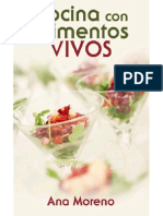 Cocina Con Alimentos Vivos - Ana Moreno