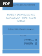 Foreign Exchange Exposure and Risk Management Practices in Infosys