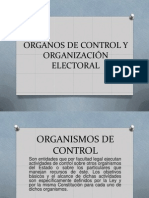 Organos de Control Y Organización Electoral