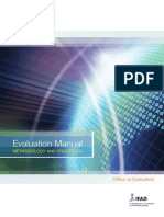 Evaluation Manual Methodology and Processes