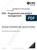 PD5_Programme and Project Management_Questions and Answers