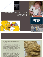 Ingredientes de La Cerveza