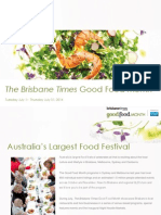 Brisbane Times Good Food Month Category Information 2014