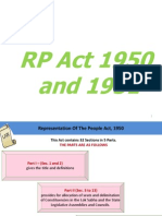 Representation of Peoples Act 1950