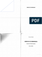 Modelos de Democracia Tercera Edición David Held 