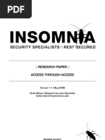 Access Through Access