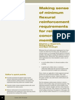 Making Sence of Minimum Flexural Reinforcement