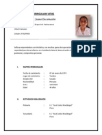 Curriculum Vitae - Juana Rodriguez Jimenez