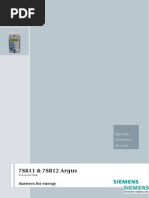 Download SIEMENS - 7SR11 and 7SR12 Argus Overcurrent Relay Technical Manual by Michael Parohinog Gregas SN212005561 doc pdf