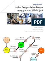 MS-Project Perencanaan dan Pengendalian Proyek