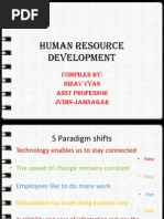 Introduction and Evolution To HRD