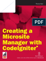 Download Creating a Microsite Manager With CodeIgniter by bmmarko5483 SN212009456 doc pdf