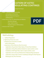Application of Astec Ceramic Insulating Coatings
