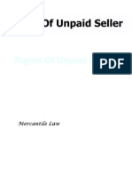 Rights Of Unpaid Seller: An Overview