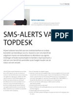 Sms-Alerts Vanuit TOPdesk